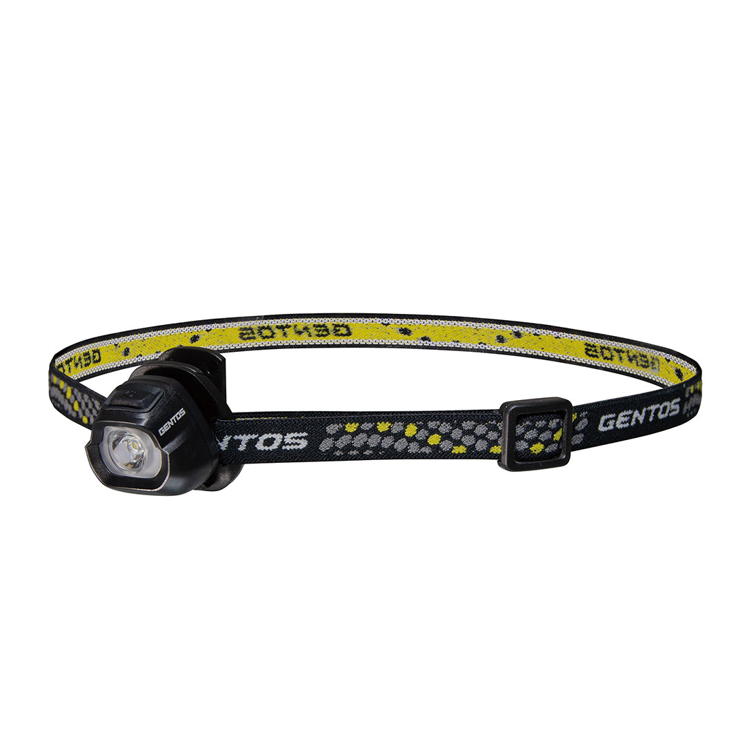 GENTOS Ultralight 32g Headlamp (Clip-on Headlamp) Black 20 Lumens IPX4