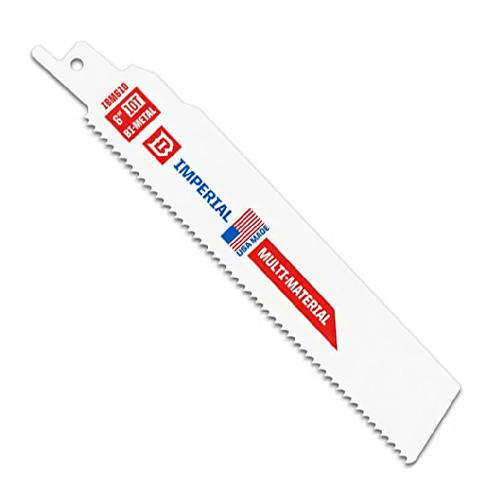 IMPERIAL BLADES_硬派 軍刀鋸 加強寬版_6"×10T-5入(IBM610-5)