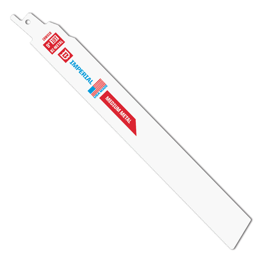 IMPERIAL BLADES_硬派 軍刀鋸 加強寬版_9"×18T-5入(IBM918-5)