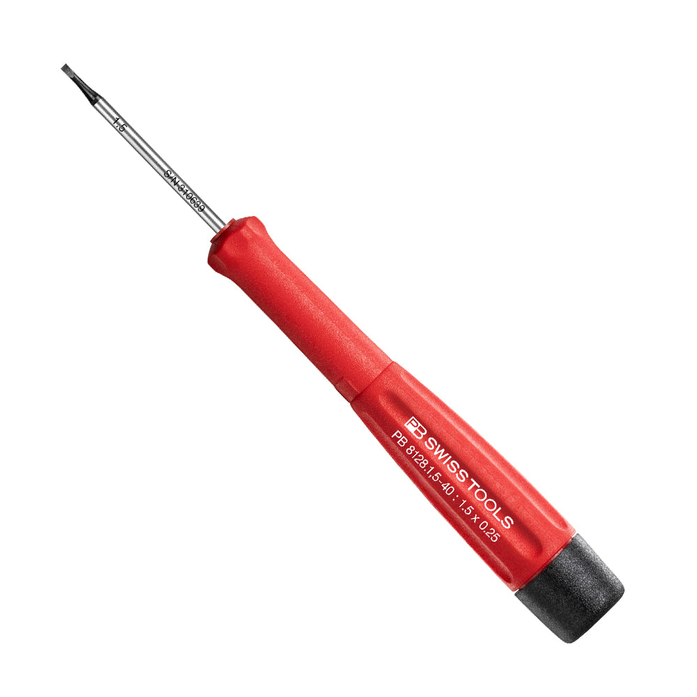 PB SWISS TOOLS_電子精密起子 一字_1.5x40mm(PB_8128.1.5-040)