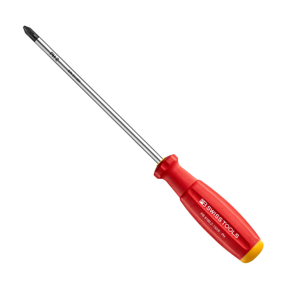 PB SWISS TOOLS_軟柄起子 十字_2x150mm(PB_8190.2-150/6)