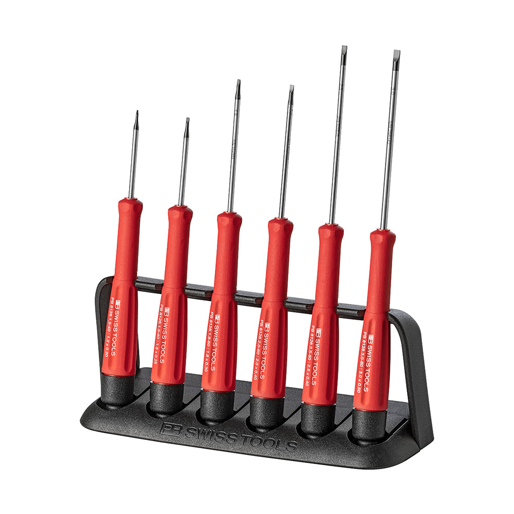PB SWISS TOOLS_電子精密起子組 一字_6支組(PB_8640)
