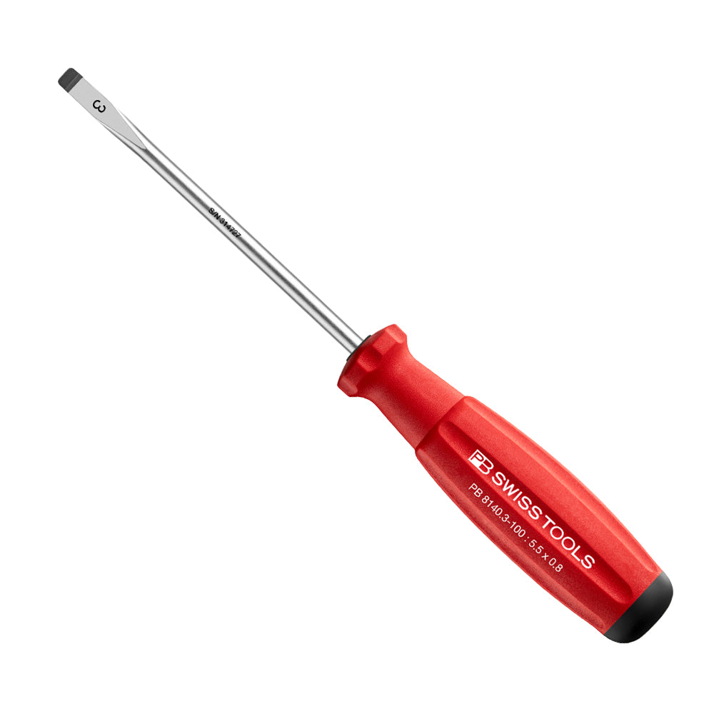 PB SWISS TOOLS_軟柄起子 一字_5.5x100mm(PB_8140.3-100)