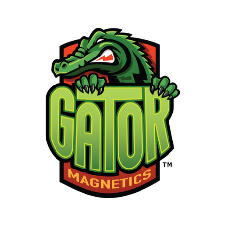 GATOR MAGNETICS 美國工業級磁吸收納系統品牌標誌
