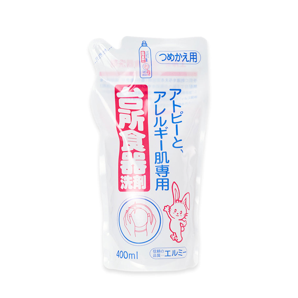 ELMIE_廚房食器洗碗精_補充包-400ml(071-400ML)