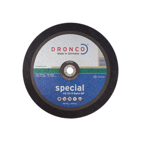 DRONCO_雙網切斷砂輪 鐵軌用_300mm 10入(24R-300)