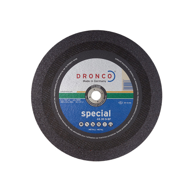 DRONCO_雙網切斷砂輪 生鐵鑄鐵用_300mm 10入(30S-300)