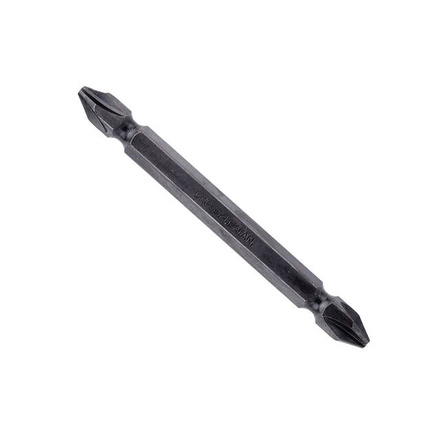 CROSS_短型雙頭起子頭 十字 6.35mm 2×75㎜ (AC15-2X75)