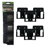 STEALTHMOUNTS_電池收納座-HIKOKI18V用_黑色-6入(BM-MHH18-BLK-6)
