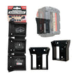 STEALTHMOUNTS_電池收納座-MILWAUKEE美沃奇M18用_黑色-6入(BM-MW18-BLK-6)
