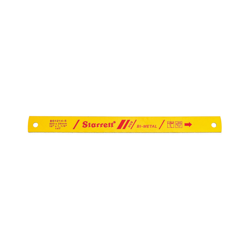 STARRETT_雙金屬手鋸條-10入組 (12"×14T BS-1214)