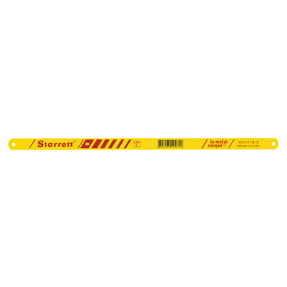 STARRETT_雙金屬手鋸條-10入組 (12"×18T BS-1218)