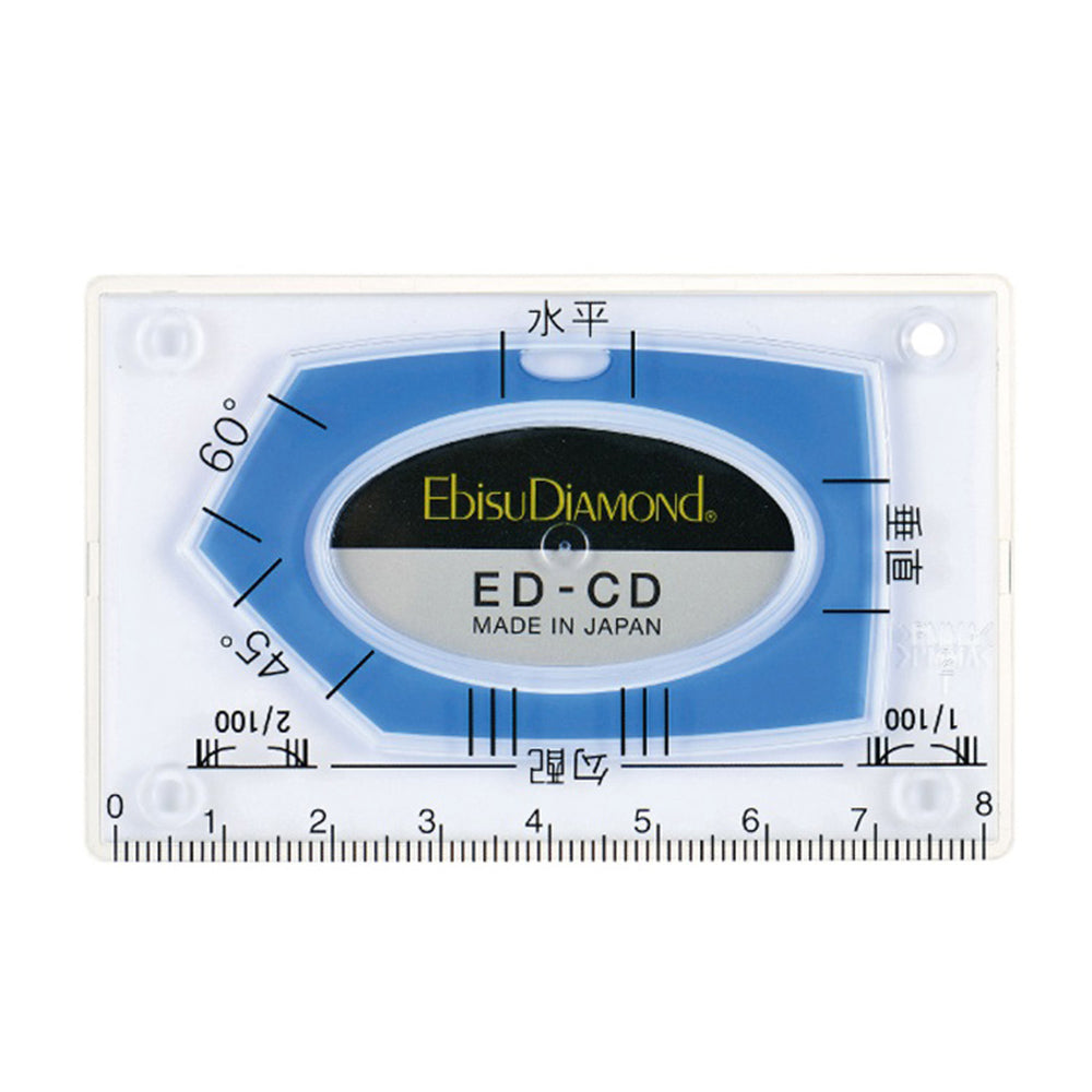 EBISU_Mini系列-卡片式水平尺_藍(ED-CDBL)