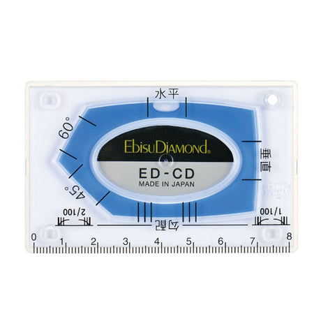 EBISU_Mini系列-卡片式水平尺_藍(ED-CDBL)