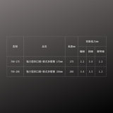 FUJIYA_強力型斜口鉗-歐式多壓著_175mm(700-175)_規格