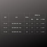 FUJIYA_強力型斜口鉗_150mm(770-150)_規格