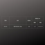 FUJIYA_電子斜口鉗_125mm(FCN-5)_規格