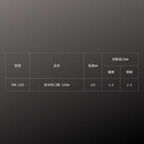FUJIYA_迷你斜口鉗_125mm(FMN-125S)_規格