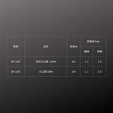 FUJIYA_尖口鉗_125mm(GR-125S)_規格