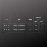 FUJIYA_不銹鋼尖刃斜口鉗_125mm(HP-855-125)_規格