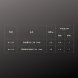 FUJIYA_極細鑷型尖口鉗_150mm(MP7-150)_規格