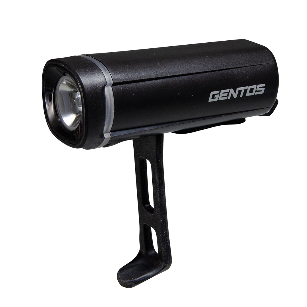 GENTOS_自行車燈 100流明 IPX4_黑(BL-500BK)
