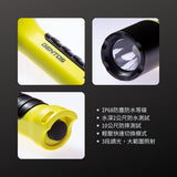 GENTOS_防水+10M耐摔手電筒(黃) 400流明 IP68(BR-10M)_特色