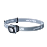 GENTOS_四季配色輕便型頭燈 冬 灰色-USB充電 360流明 IPX4(CP-360RWG)