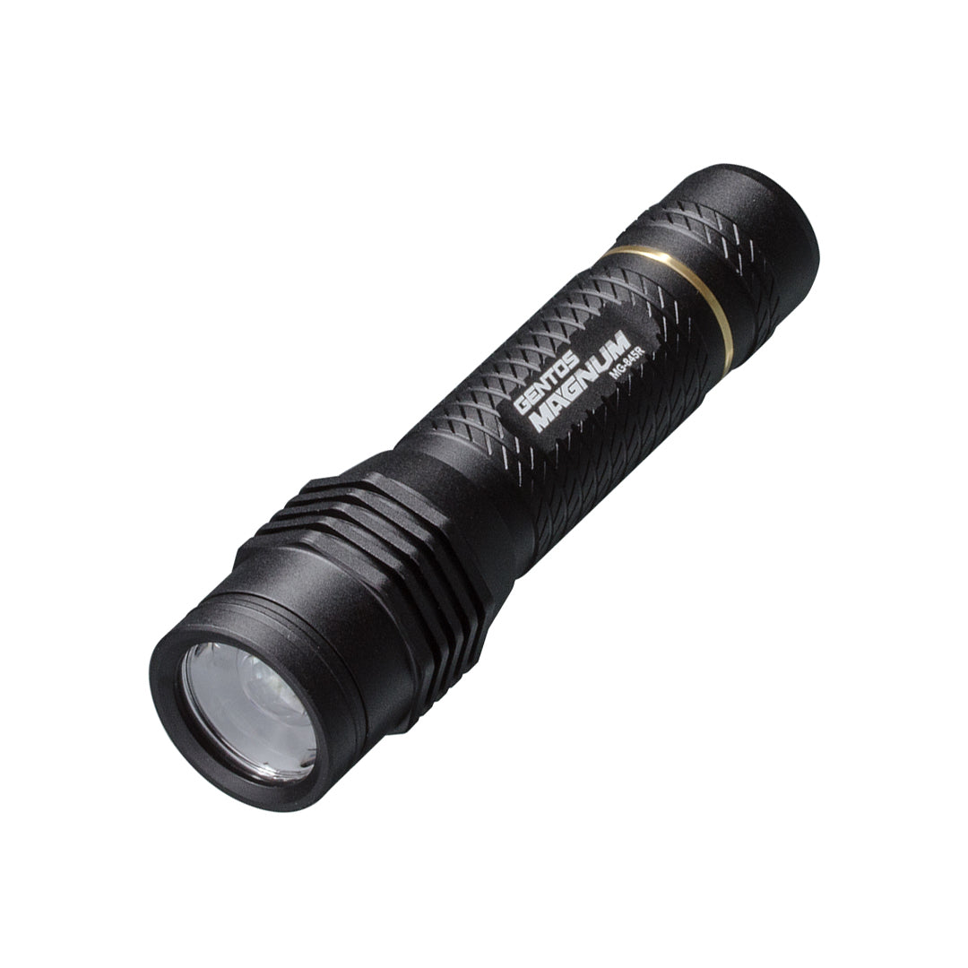 GENTOS_Magnum專業可調焦手電筒- USB充電 300流明 IP66(MG-845R)