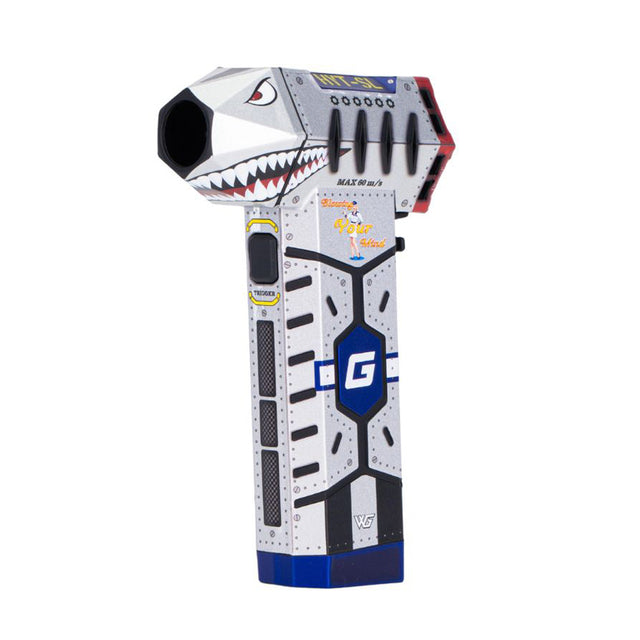 GENTOS_風格改裝貼模-吹塵槍HYT-SL專用_銀色鯊魚戰機(RS-HYT2501-SS)