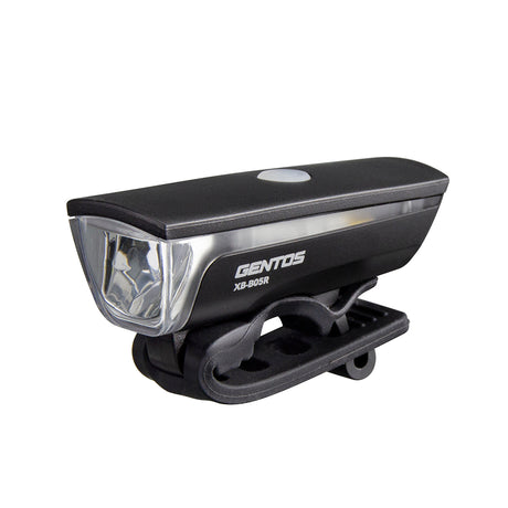 GENTOS_自行車燈 USB充電 160流明IPX4(XB-B05R)