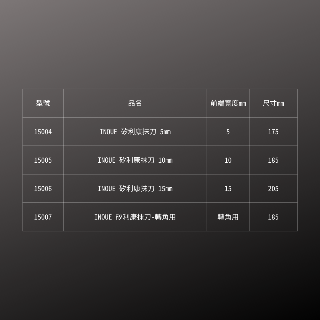 INOUE_矽利康抹刀_5mm (15004)_規格