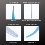 INOUE_矽利康抹刀-海綿刀面_5mm (15009)_特色