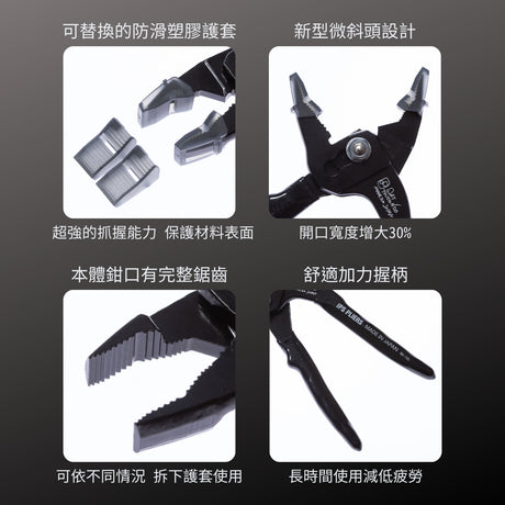IPS_超抓力護套鯉魚鉗-斜頭型_165mm(NH-165)_特色