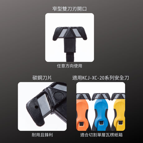 KLEVER_系統刀刃-雙刃式 (KCJ-XH-20)_特色