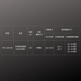 KUROKIN_多用途剝線鉗 黑金系列(FVA-1630-BG)_規格