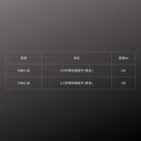 KUROKIN_3/8牙條快速板手 黑金系列(FZW03-BG)_規格