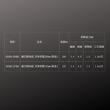 KUROKIN_偏芯鋼絲鉗-牙條修整_225mm 黑金系列(3020N-225BG)_規格