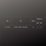 KUROKIN_日式斜口鉗_150mm 黑金系列(50A-150BG)_規格