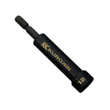 KUROKIN_微加長六角套筒_12mm 黑金系列(512-12-BG)