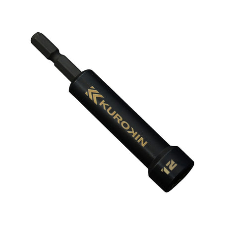 KUROKIN_微加長六角套筒_12mm 黑金系列(512-12-BG)