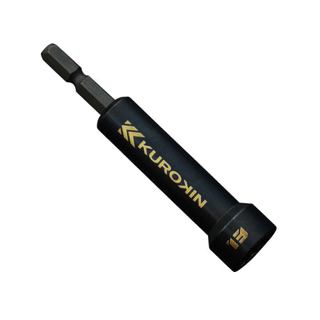 KUROKIN_微加長六角套筒_13mm 黑金系列(512-13-BG)