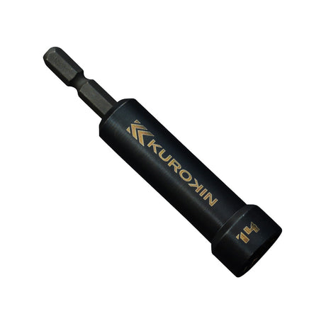 KUROKIN_微加長六角套筒_14mm 黑金系列(512-14-BG)
