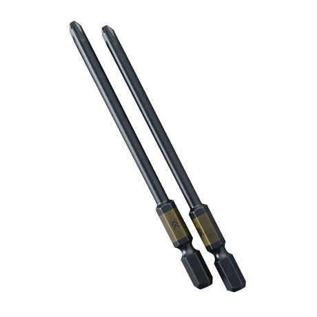 KUROKIN_單頭起子頭-十字PH2x110mm_2入 黑金系列(5202D-100-BG)