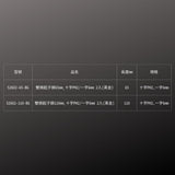 KUROKIN_雙頭起子頭 2入 黑金系列(52602-65-BG)_規格