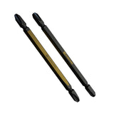 KUROKIN_高強度雙頭起子頭-十字PH3x110mm _2入 黑金系列(5302-110-BG)