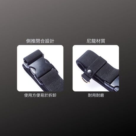 KUROKIN_快扣式工作腰帶 黑金系列(B-01BG)_特色