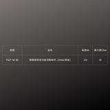 KUROKIN_管鉗兩用多功能活動板手_220mm 黑金系列(FGLP-38-BG)_規格
