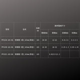 KUROKIN_剝線鉗_C型 黑金系列(PP323C-165-BG)_規格
