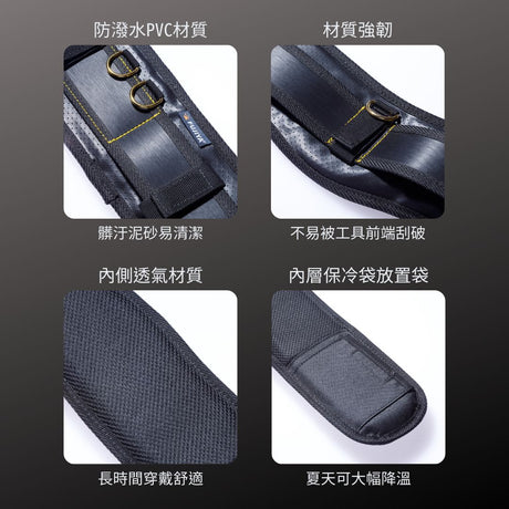 KUROKIN_工作護腰 黑金系列(PS-SMBG)_特色